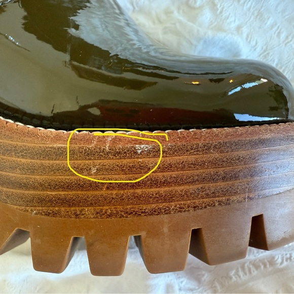 Jeffrey Campbell Quavo Platform Boots - Size 7, British Khaki - Picture 10 of 16